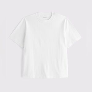 Abercrombie & Fitch Premium Essentials White Tee